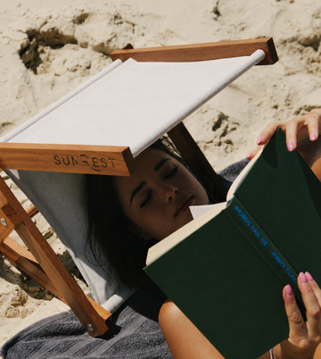 SUNREST Katlanabilir Plaj Minderi & Sırt Dayanağı